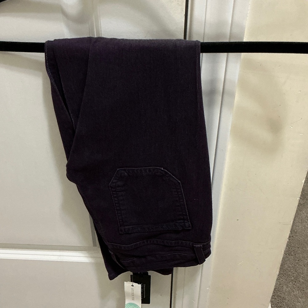 Dark Purple Jeans